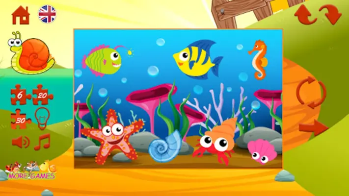 Games puzzles for children android App screenshot 0