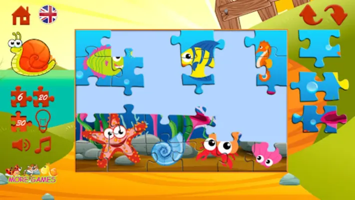 Games puzzles for children android App screenshot 1