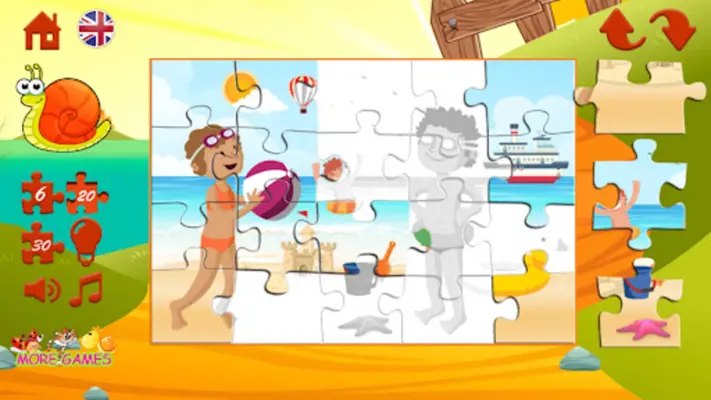 Games puzzles for children android App screenshot 3